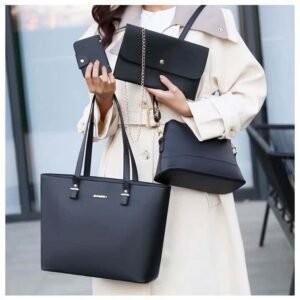 লেদার ৪ পিস ব্যাগ সেট